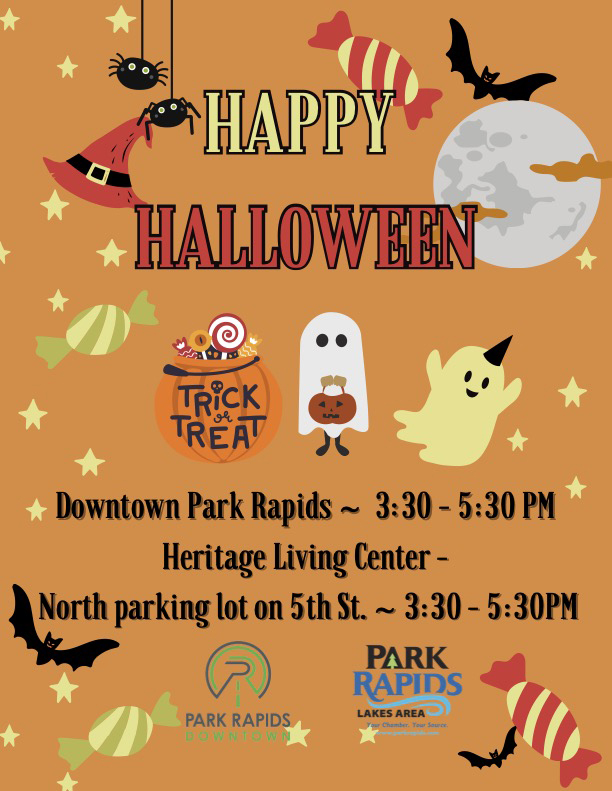 Park Rapids Happy Halloween poster