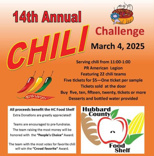 Chili Challenge announcement