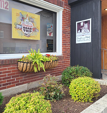 Beagle and Wolf Books & Bindery storefront