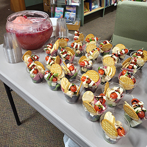 refreshments table